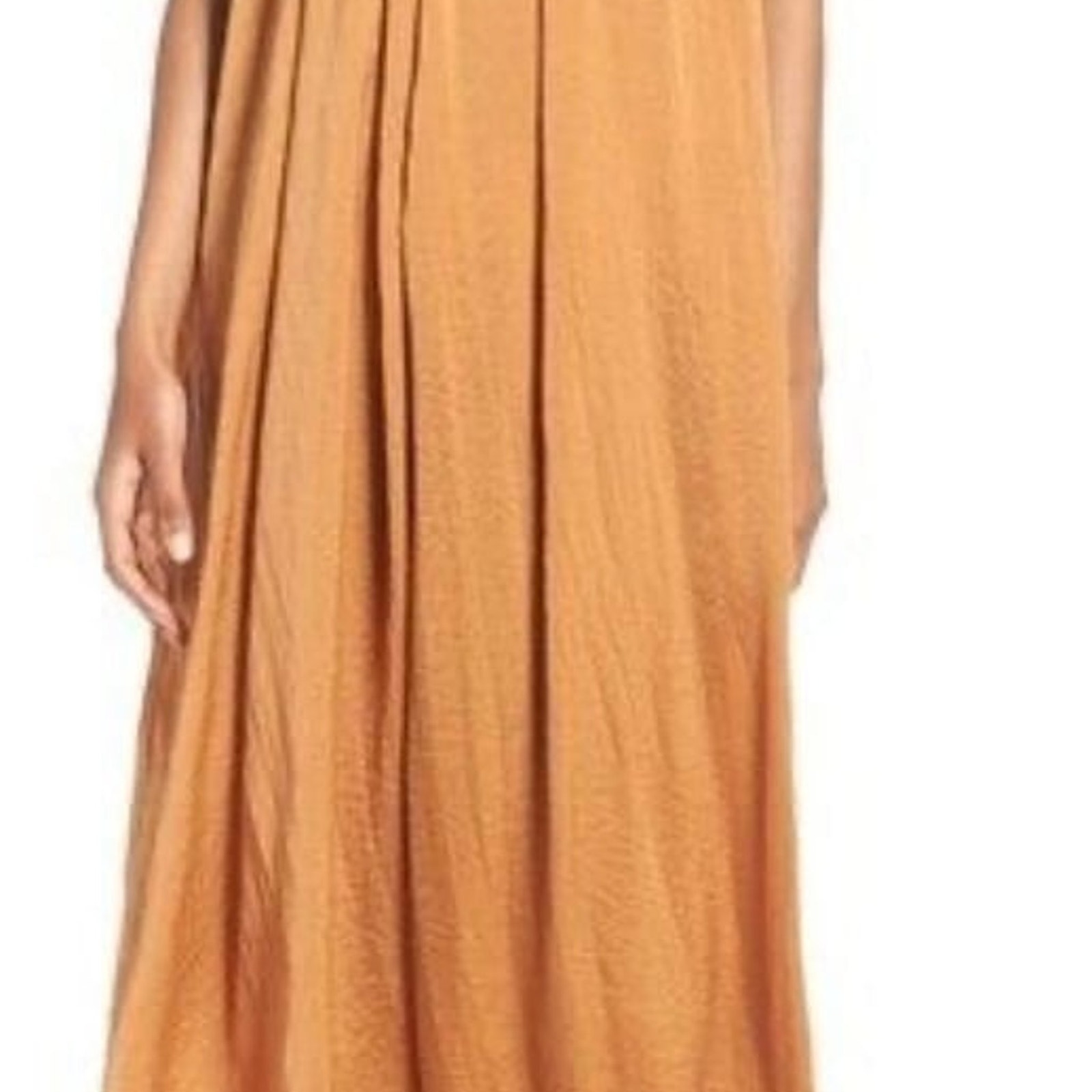 Knot Sisters Xs Yvonne Bohemian Maxi Dress In Honey